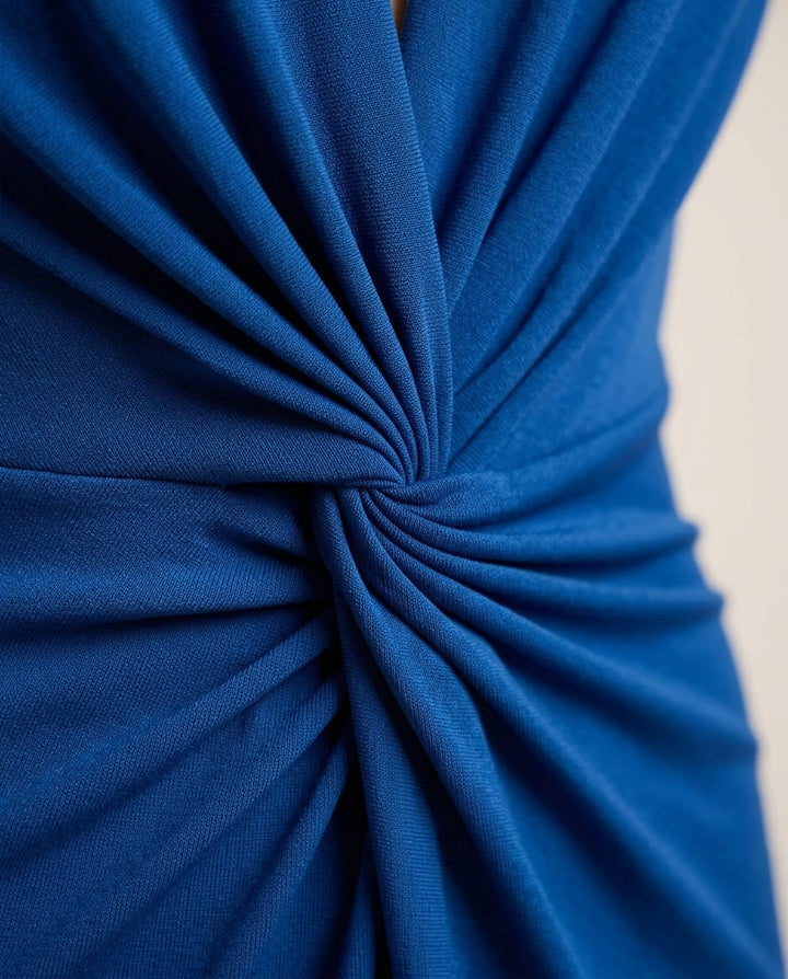 Chic Elegant Pleated Maxi Dress - Elestira