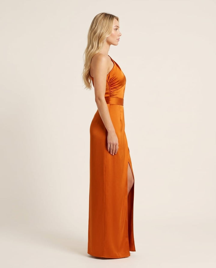 Chic One - Shoulder Maxi Dress - Elestira