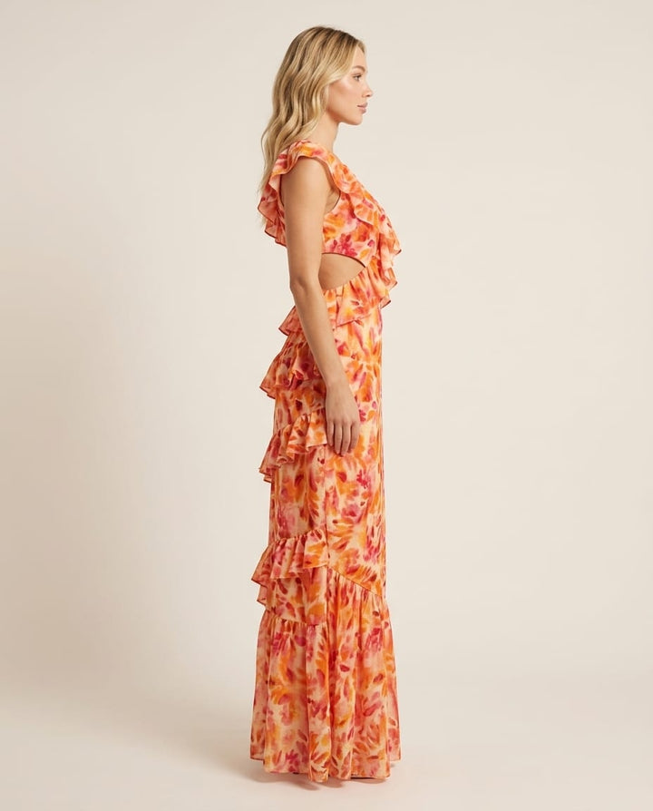 Chic Summer Sleeveless Maxi Dress - Elestira