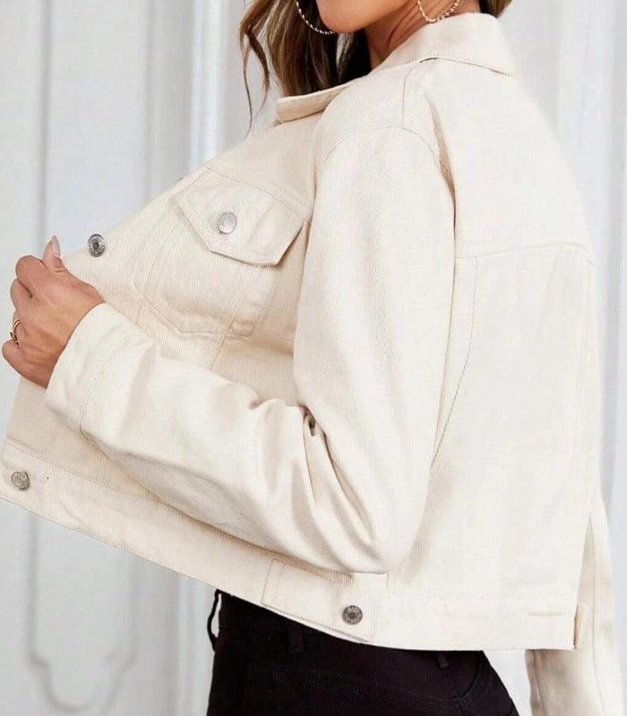 Cropped Elegant Women&