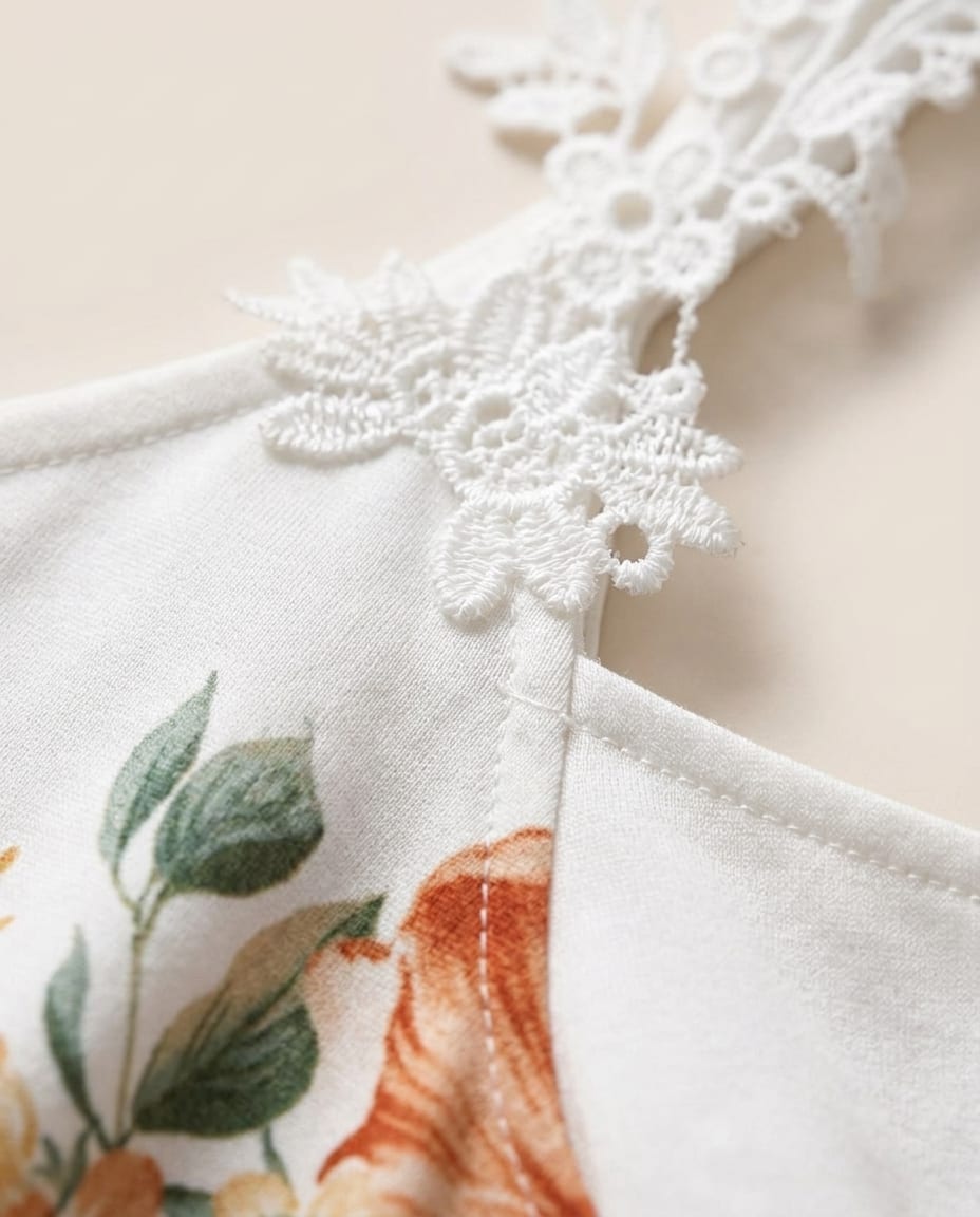 Floral Maxi Dress with Cold - Shoulder - Elestira