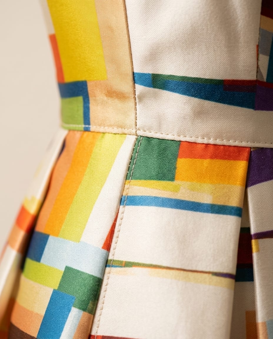 Modern Sleeveless Maxi Dress with Vibrant Print for Formal Occasions - Elestira